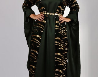 Kurdish Xatoon set Dark Green