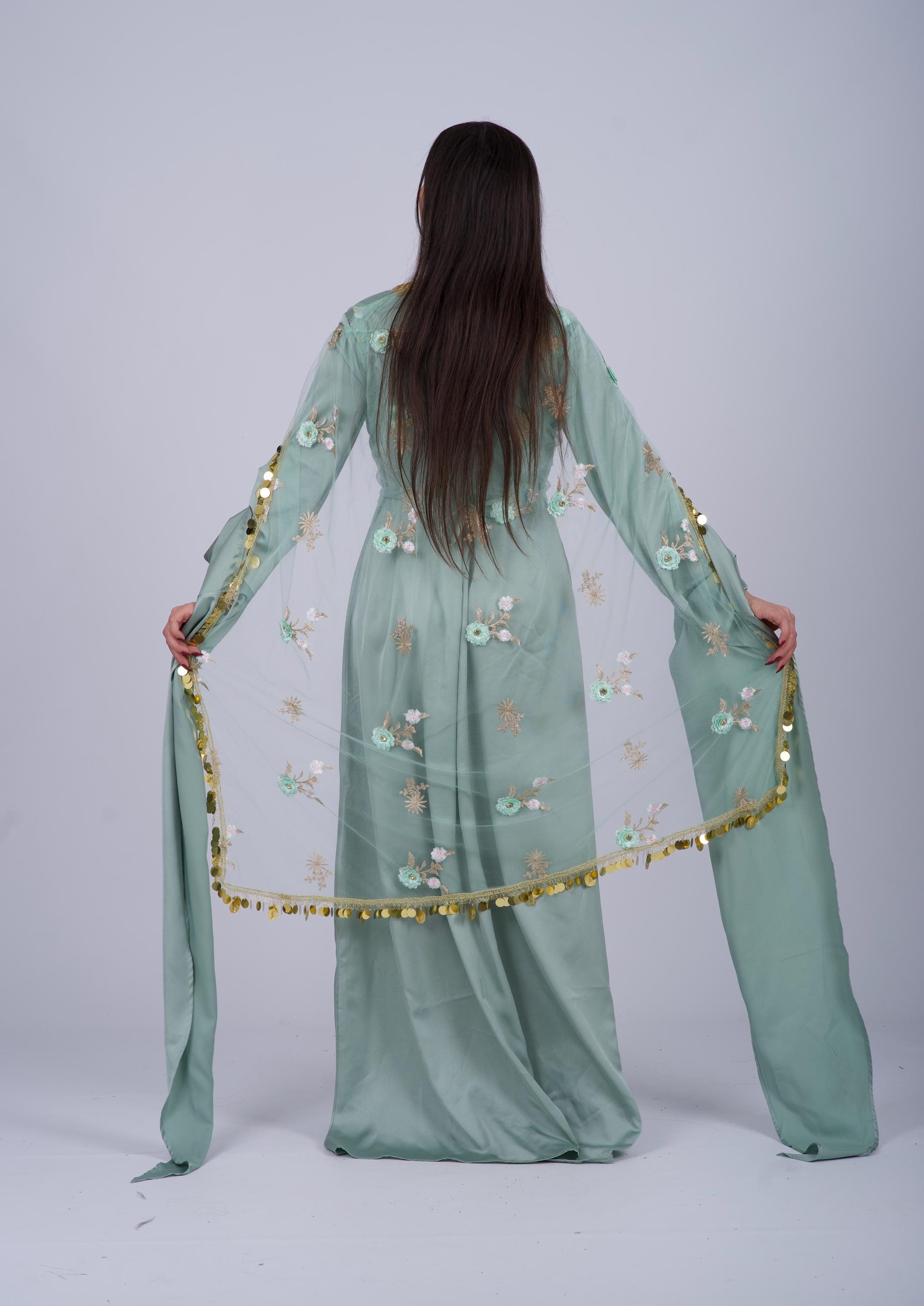 Xezal Collection – 4-piece Traditional Kurdish Dress Set Women - Etsy