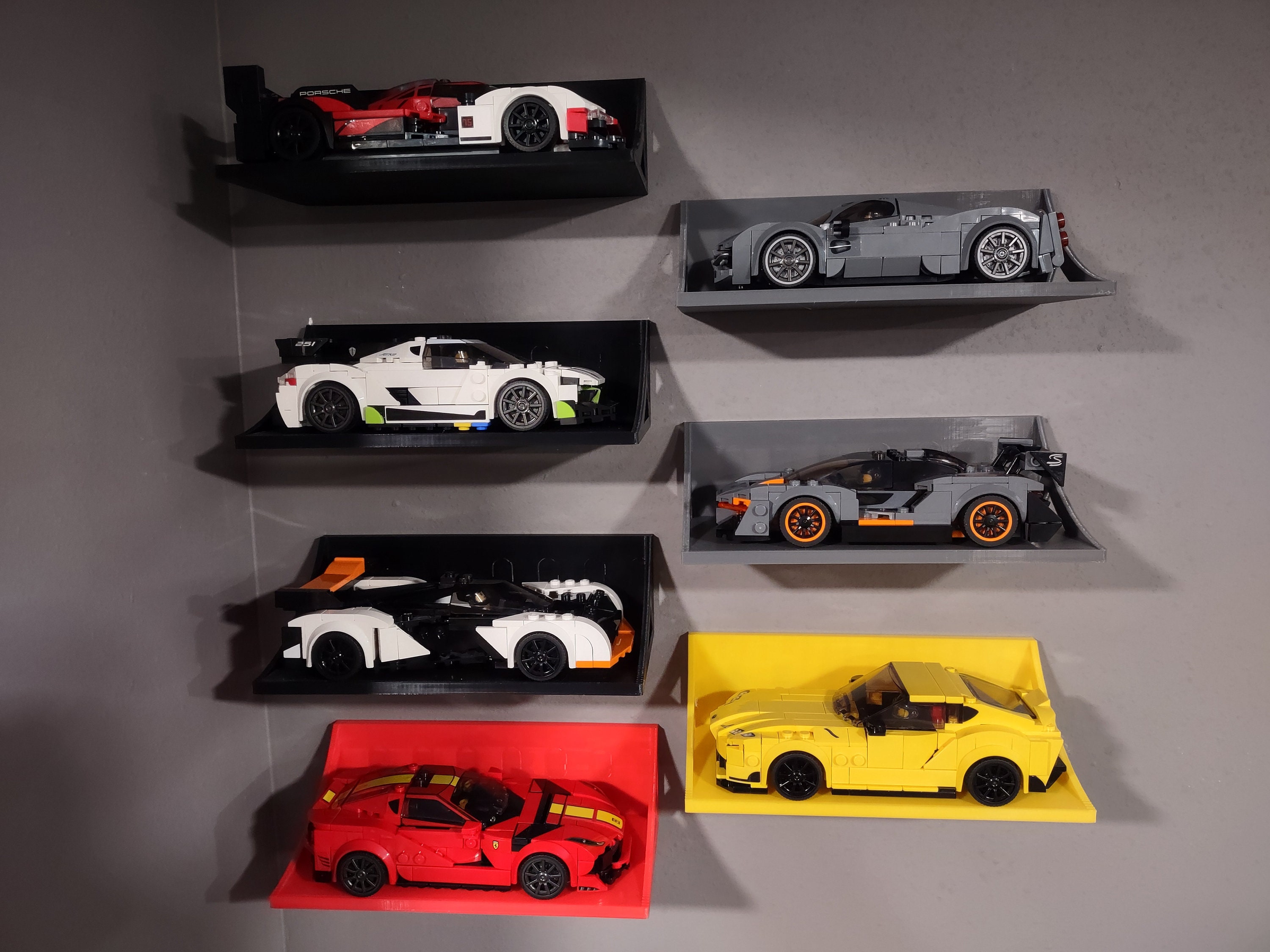 Lego® Speed Champions Display Shelf Etsy