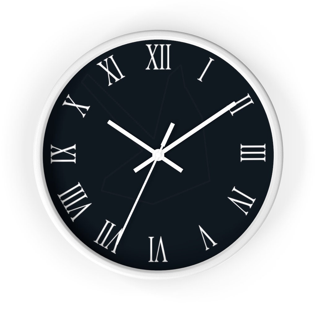 Simple Wall Clock Roman Clock, Classic Clock, Numbered Clock, Large