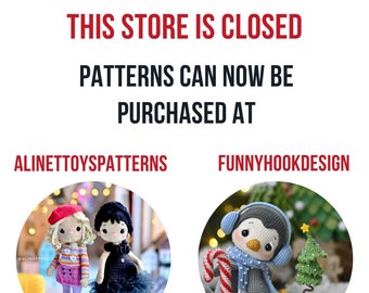 This store is closed, patterns can be bought in stores that are written in the description