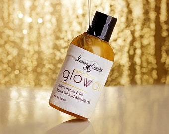 Glow Oil with Vtamin E, Argan and Rosehip Oils