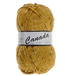 Lammy Yarns Canada Tweed - Gomitolo da 50 g, 85 m - Filato di lana acrilica morbido e caldo con effetto tweed - Uncinetto, maglia, cappelli, sciarpe
