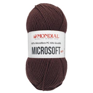 Microsoft Global Yarn | 100g bol 220m | Premium Oeko-Tex acryl, ultrazacht en anti-pilling | Haakwerk, breiwerk, truien en sjaals