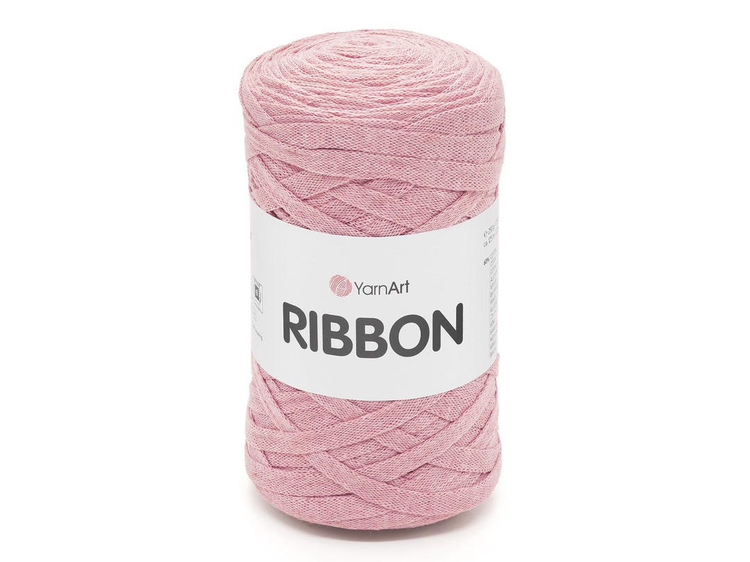 Garn Ribbon YarnArt Ribbon Garn | 250 g Knäuel, 125 m | Dickes Baumwoll-Viskose ...
