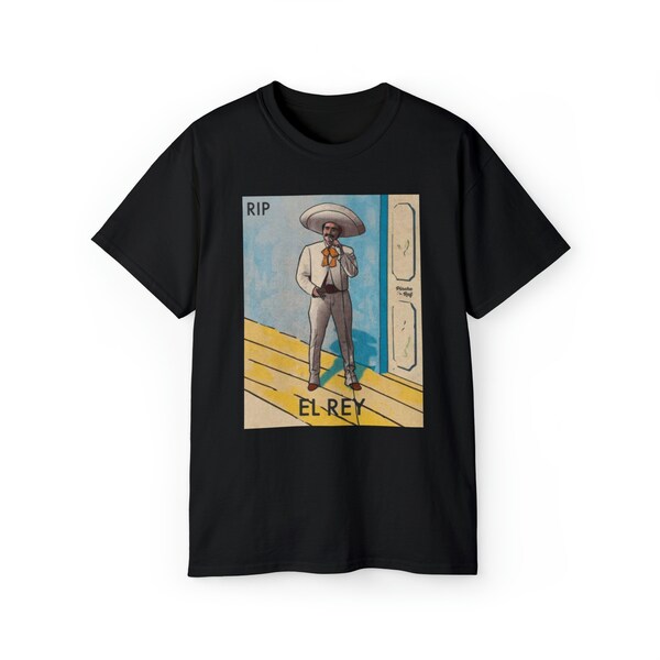 Mexikanisches Loteria T-Shirt, Vincente Fernandez, Einzigartige Geschenke, witzig, Personalisiert, Männer Geschenke, Vatertagsgeschenk