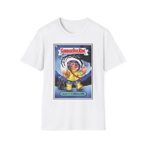 Retro Caroline 80's Garbage Pail Kids--GPK, Nostalgic throwback custom graphic tee