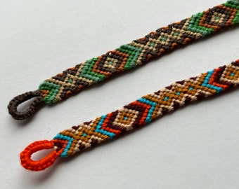 CUSTOM MADE Aztec Friendship Bracelet Aztec/tribal Pattern - Etsy