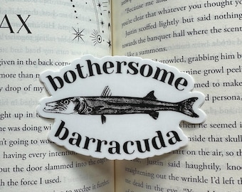 Barracuda fastidioso - Adesivo Zodiac Academy - PRODOTTO CON LICENZA UFFICIALE