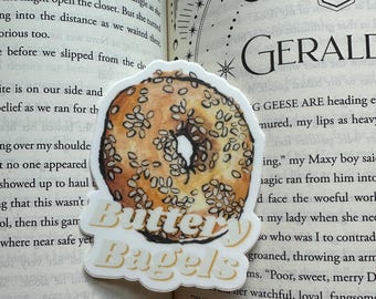 Buttery Bagel - Zodiac Academy-sticker - OFFICIEEL GELICENTIEERDE MERCHANDISE