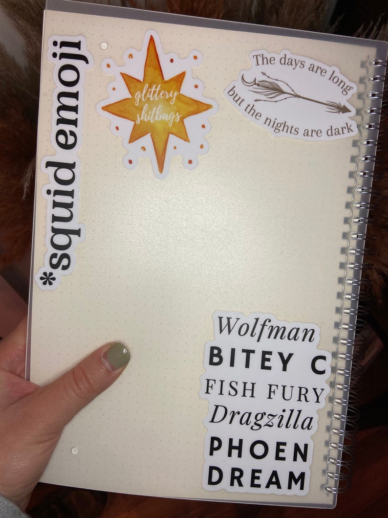 Squid Emoji Kings of Quarantine Sticker Etsy