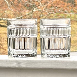 Anchor Hocking Annapolis Double Old Fashioned Glass/Flat Iced Tea Glass/Cocktail Glass/lowball glass/rocks glass/Tall Tumbler/Highball Glass