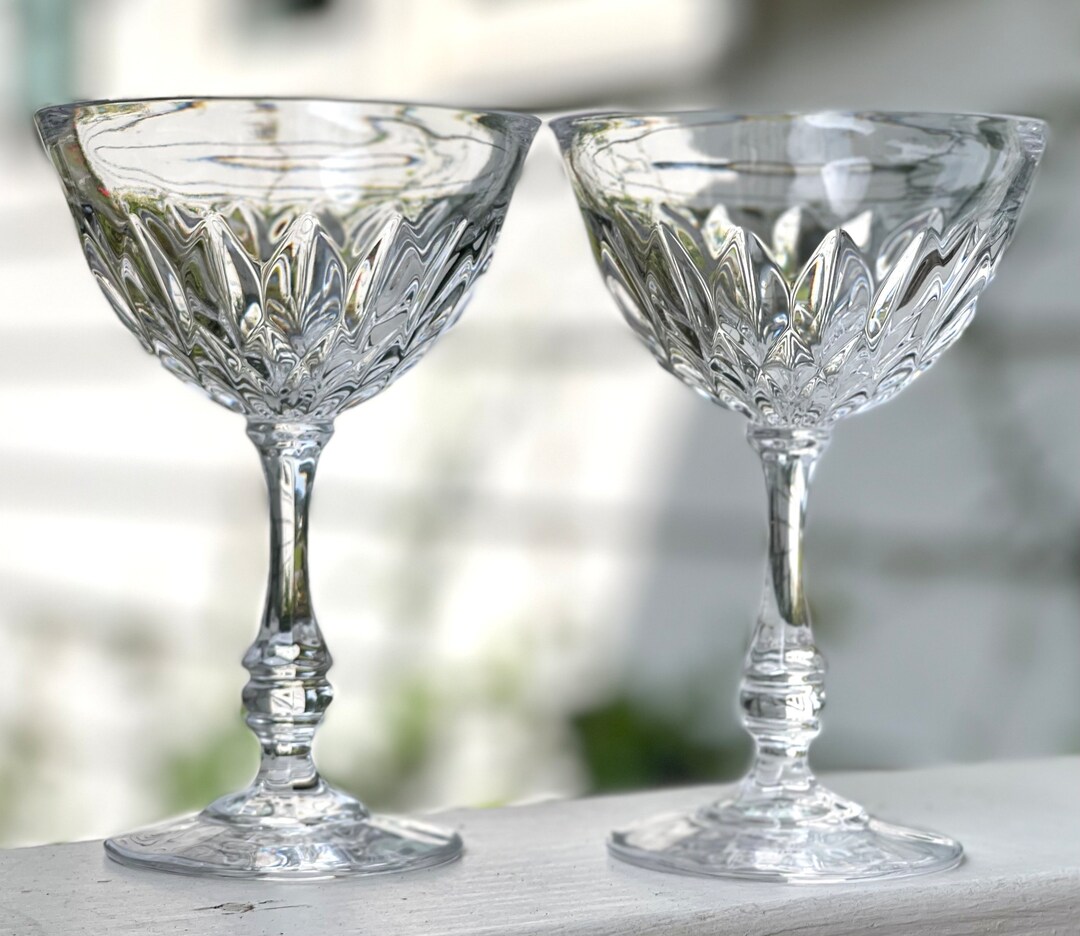 Fostoria Kimberly Champagne Coupe Glasses/wedding Etsy