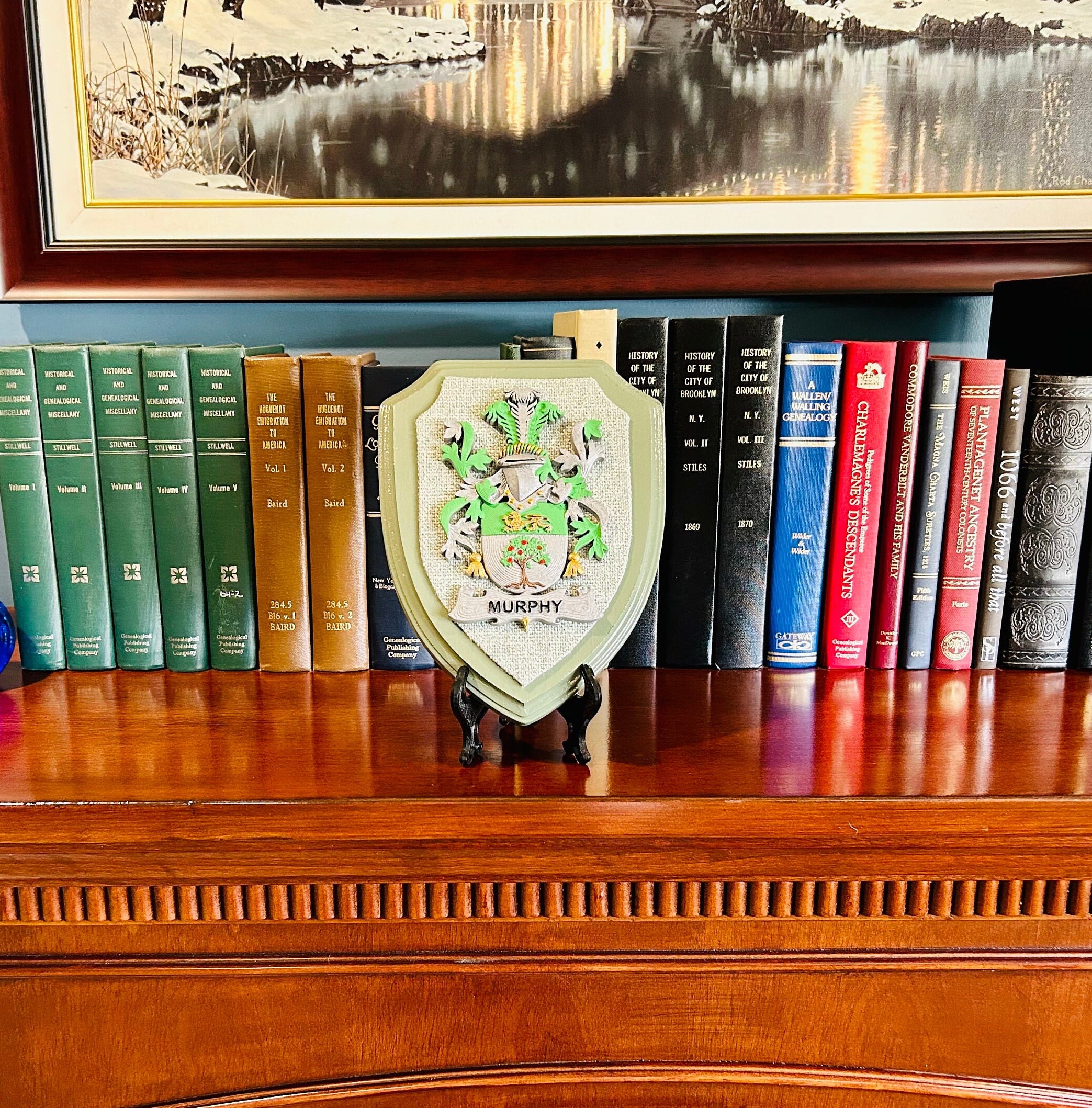 Murphy Irish Coat of Arms Crest Plaque - Etsy