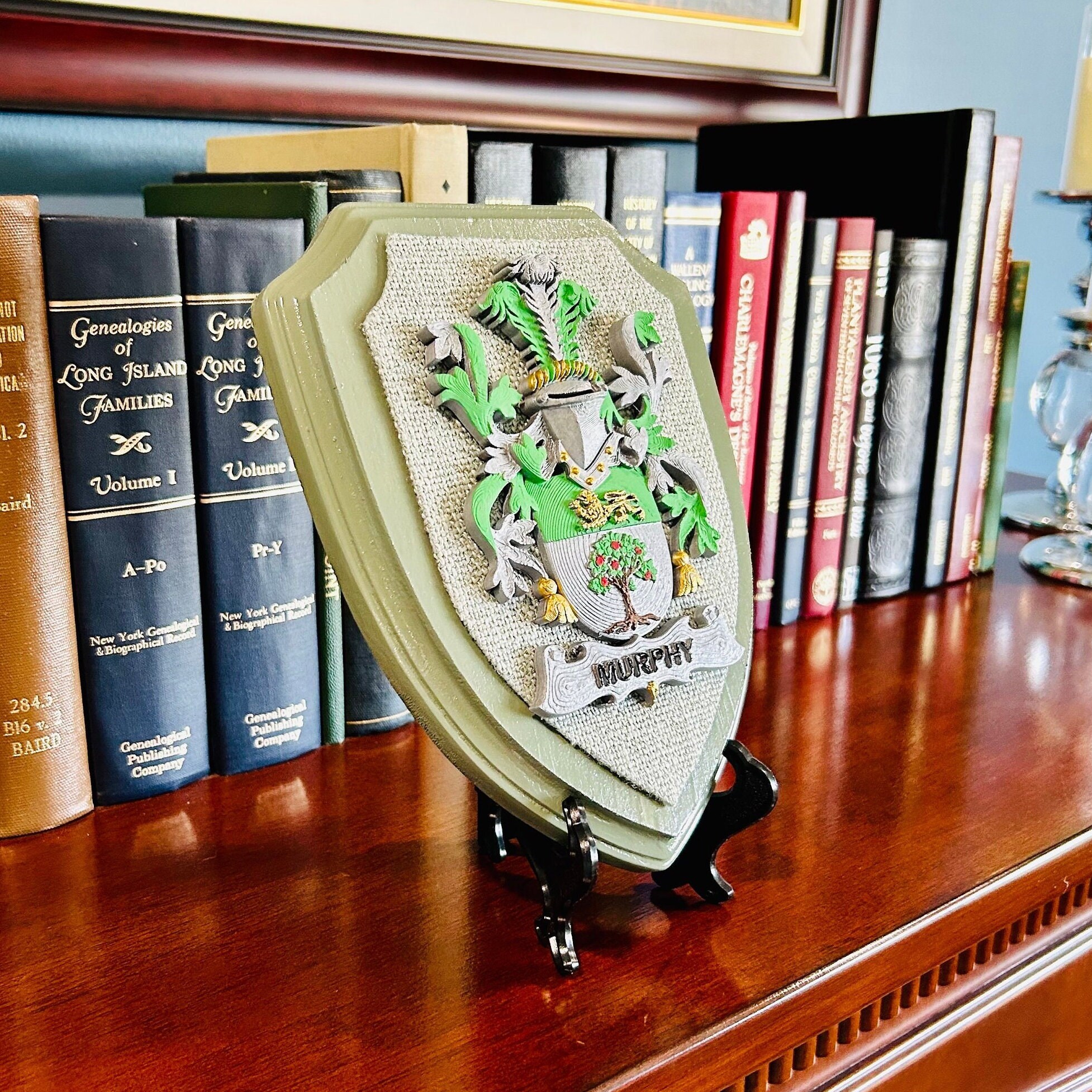 Murphy Irish Coat of Arms Crest Plaque - Etsy