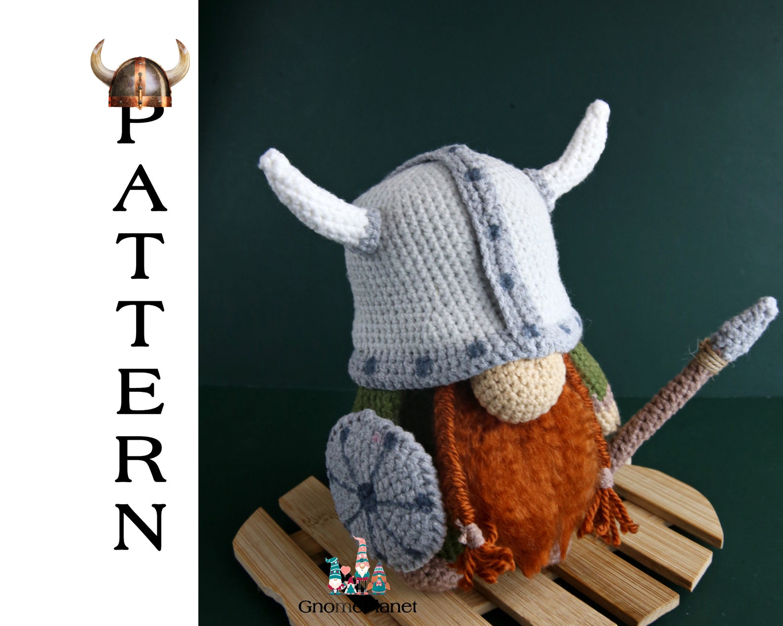 Crochet Viking Gnome Pattern Amigurumi Viking Pattern - Etsy