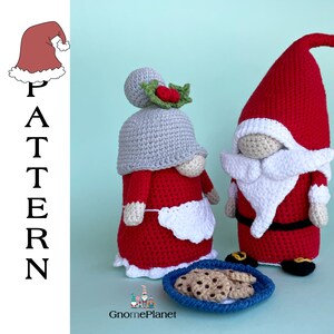 Crochet Santa gnome pattern, Father Christmas amigurumi pattern image 10