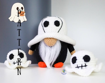 Geisterwichtel Amigurumi Häkelanleitung