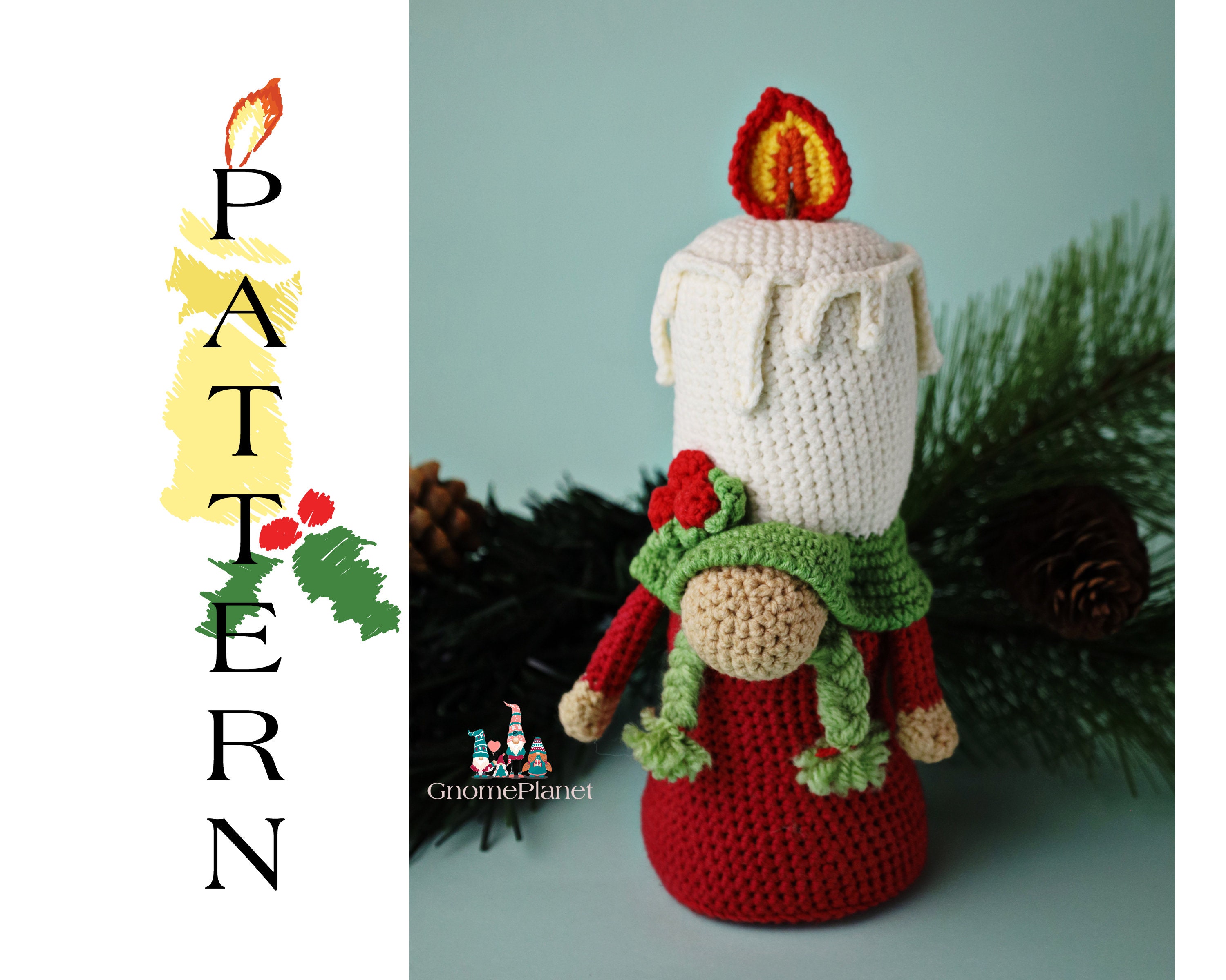Christmas Gnome Crochet Kit – The Broken Needle