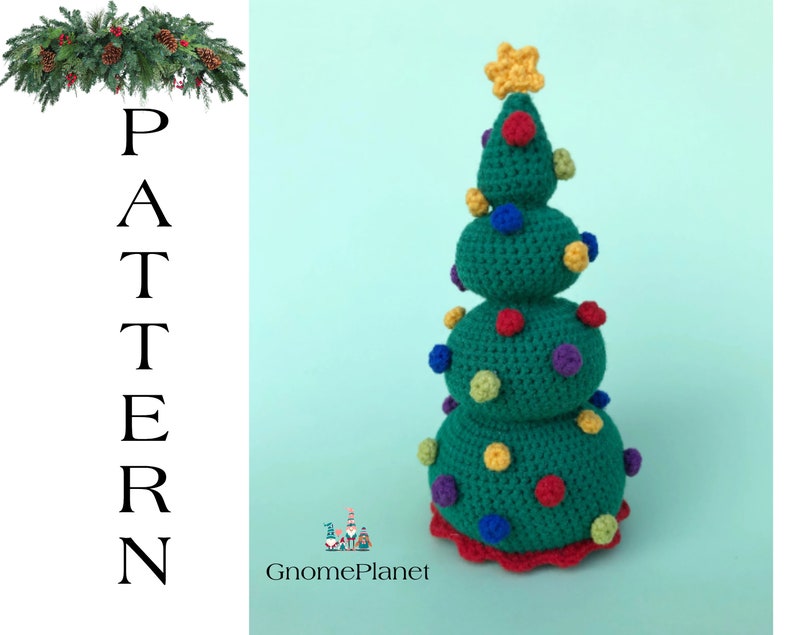 Christmas Tree Crochet Pattern Amigurumi Christmas Tree Etsy