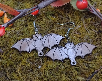 Bat Earrings