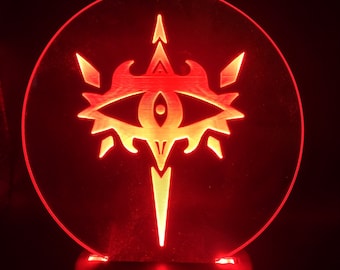 RPG Class Acrylic Light with Base