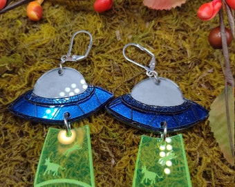 UFO Earrings