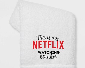 Netflix Blanket Svg - Etsy