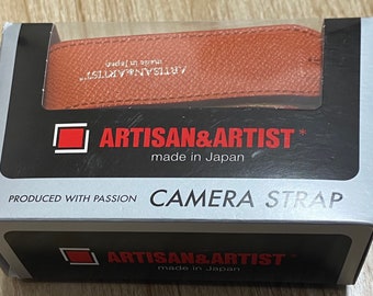 Artisan & Artist Dark Orange Camera Strap Used Once