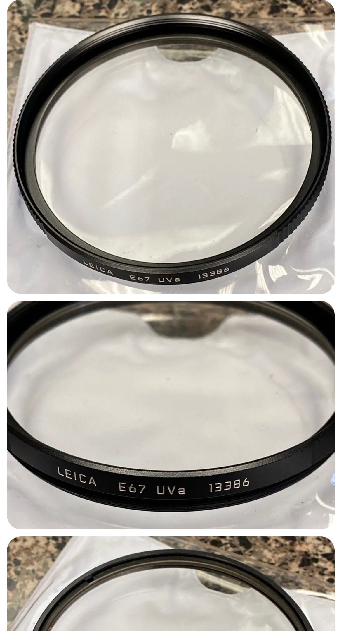 LEICA - 極上品 ライカ E67 UVa 純正フィルター 13386 LEICA - 極上品 ライカ E67 UVa 純正フィルター 13386の通販 by
