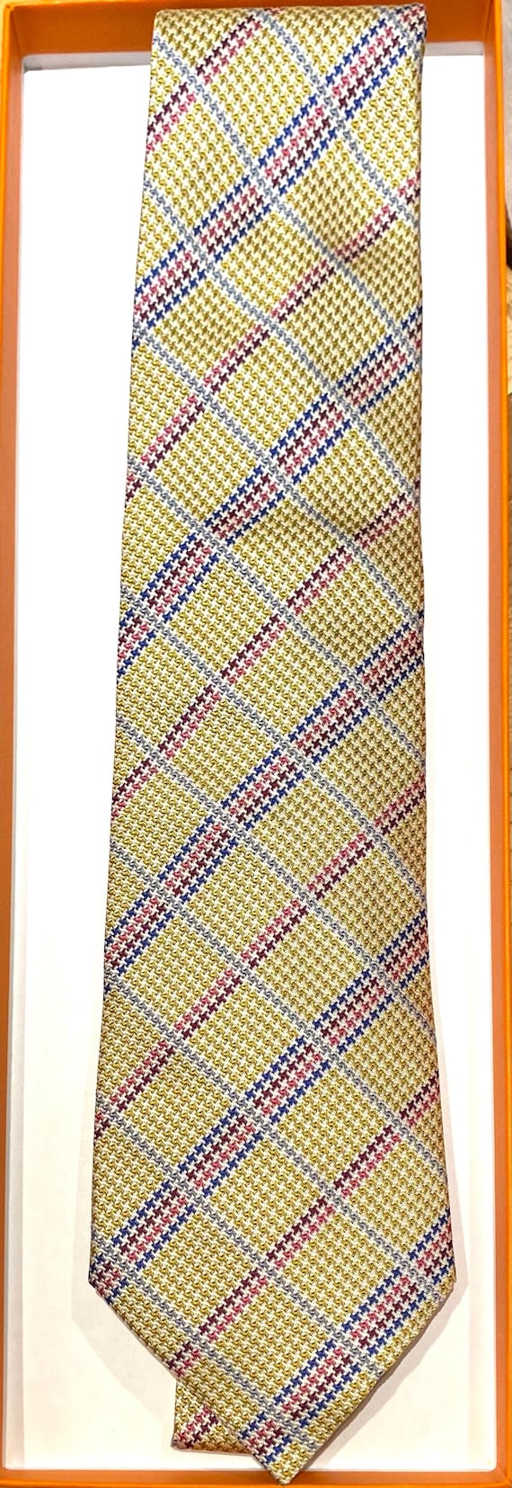 HERMES 100%シルクネクタイ 新品箱入り タグなし - Etsy 日本