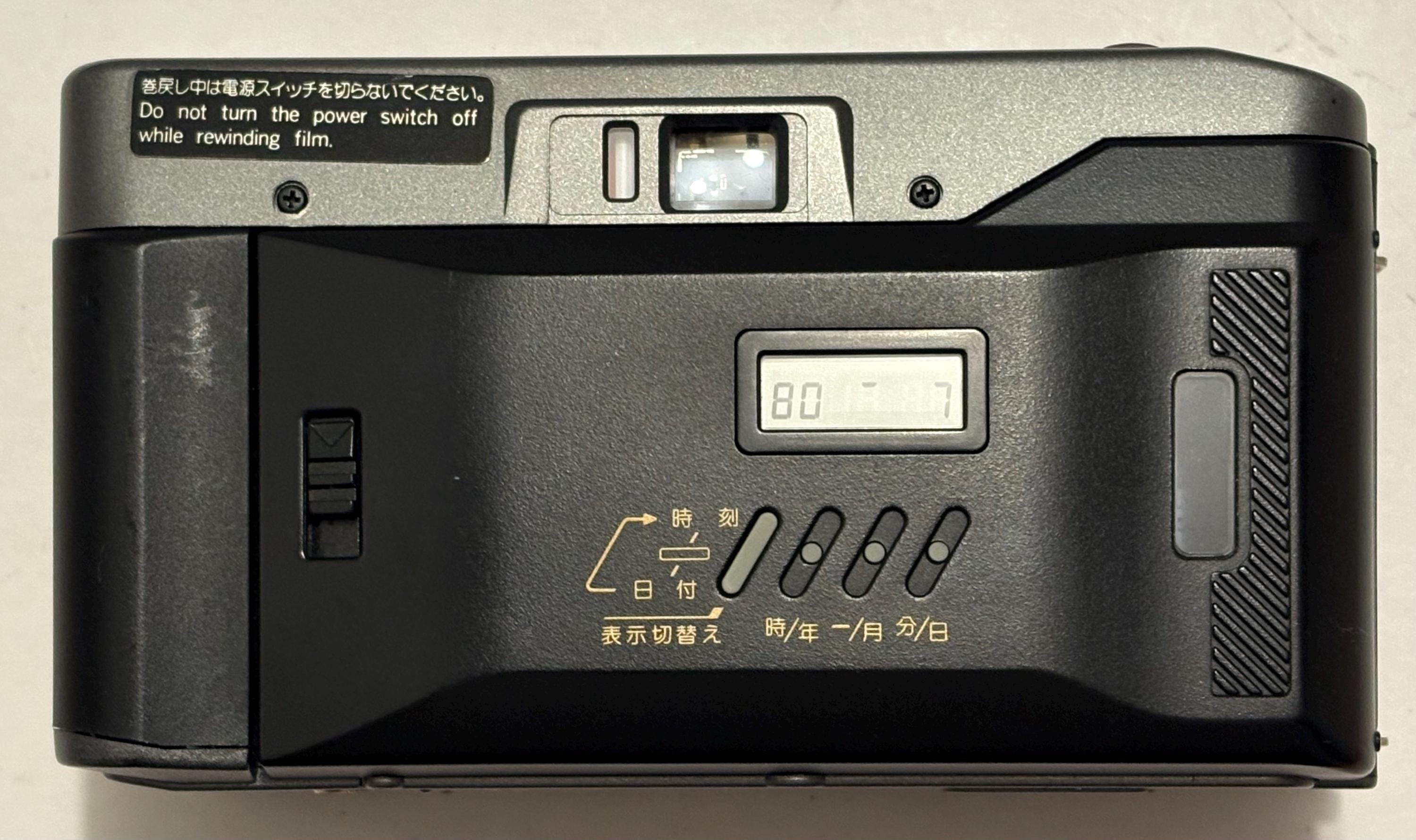 Kyocera TD Yashica T2 Zeiss 35mm F3.5 Tessar * Rare Grey Finished