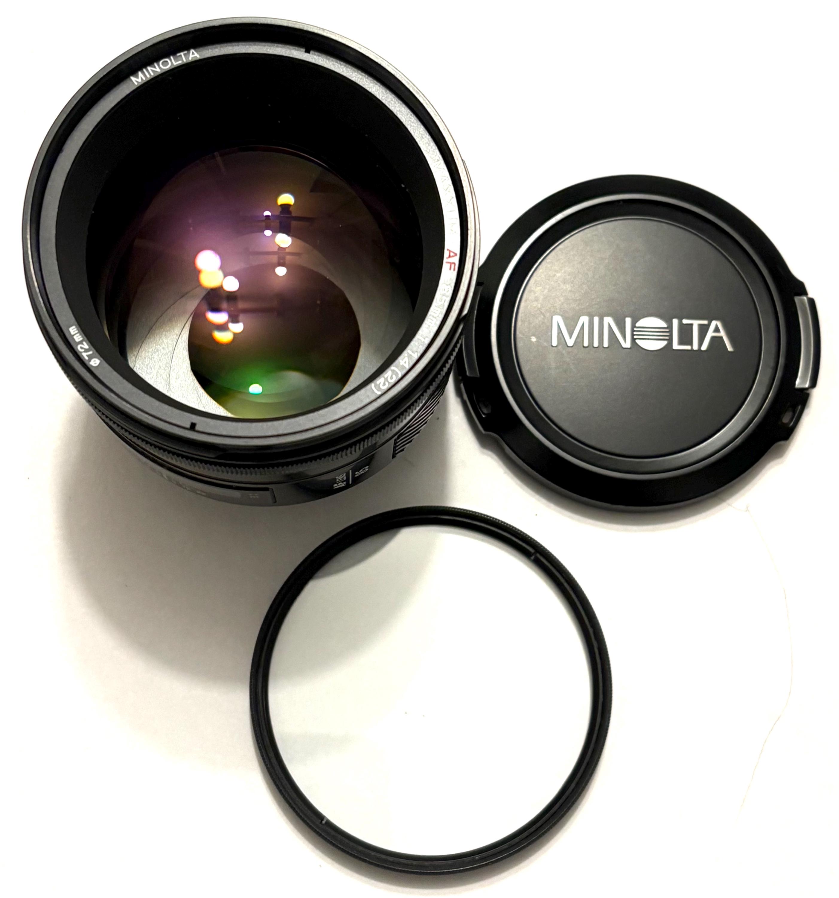 ミノルタ AF 85 mm F/1.4 ポートレートレンズ（ソニーAマウント用