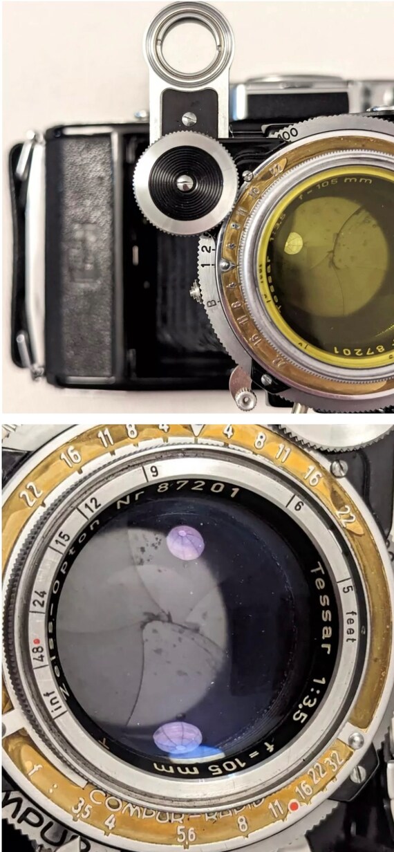 Zeiss Super Ikonta 531/2 W/ Case and Filter Tessar T* 105mm Zeiss Super Ikonta 531/2 W/ Case and Filter Tessar T* 105mm