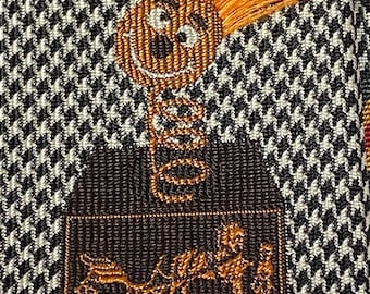 HERMES 339221T “Jack in a box” 100% Silk  tie New without tags