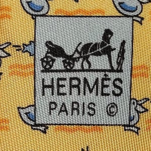 Hermes fish tie - Etsy 日本