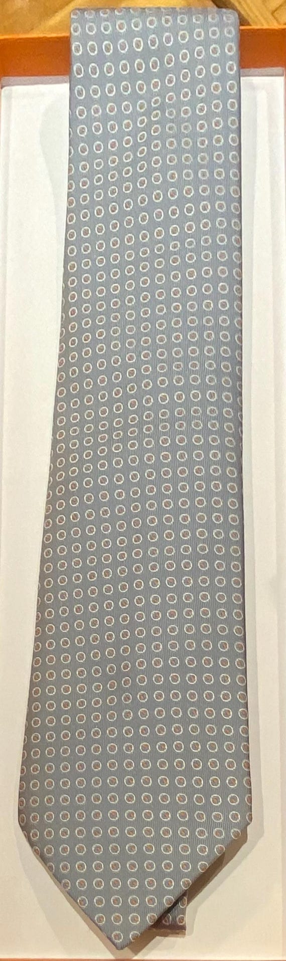 HERMES グレー シルク100% ネクタイ 新品 箱入り タグなし - Etsy 日本