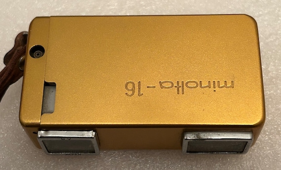 Minolta 16 Model II Gold Color Nice - Etsy Israel