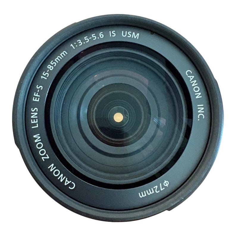 Canon EF-S 15-85 mm F3.5-5.6 IS USM Objektiv Som Nytt Butiksdemo Fullt Fungerande bild 4