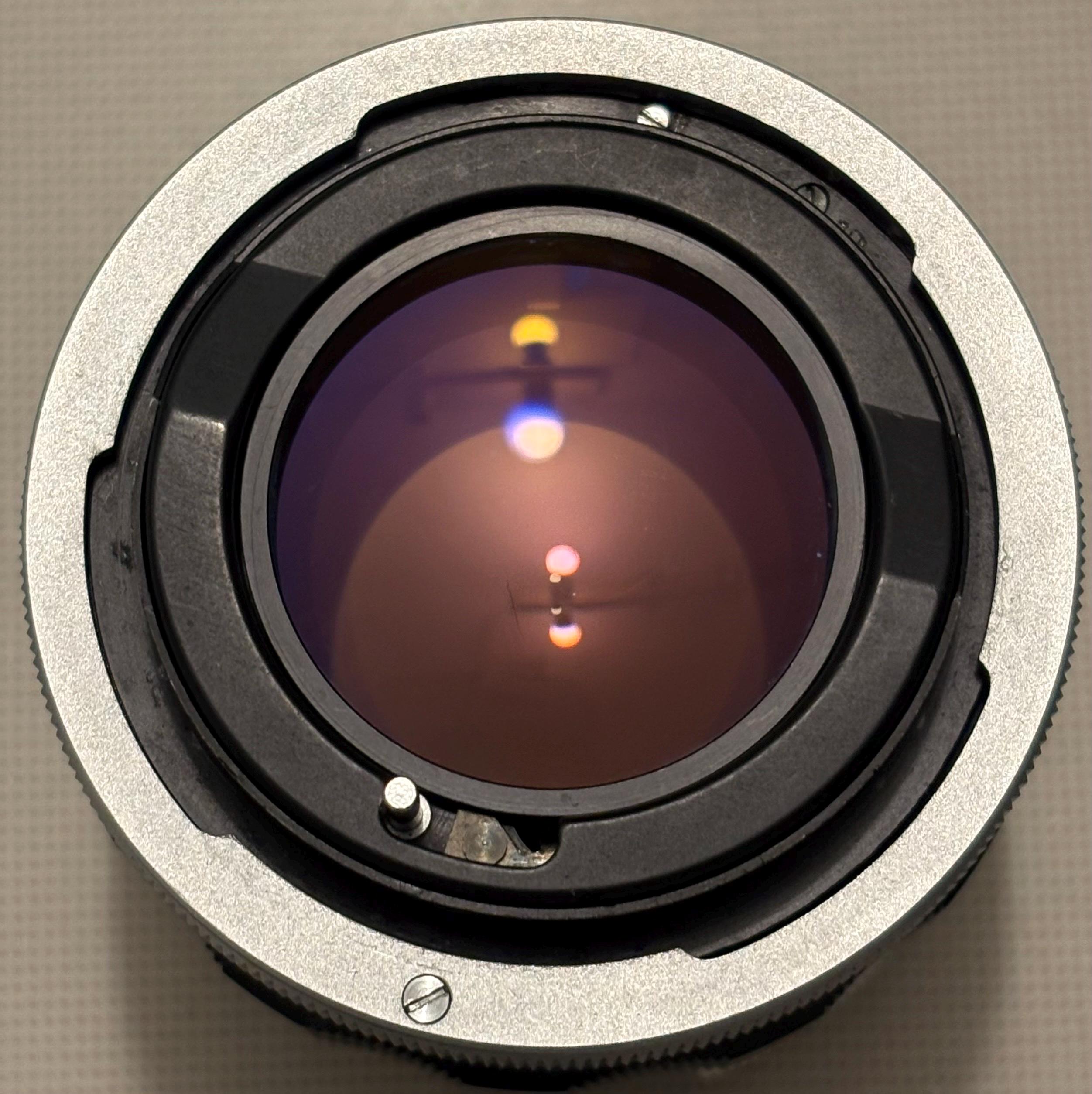 Canon FL 58 mm f/1.2 レンズ FL FD マウント 92% の状態、黄ばみなし