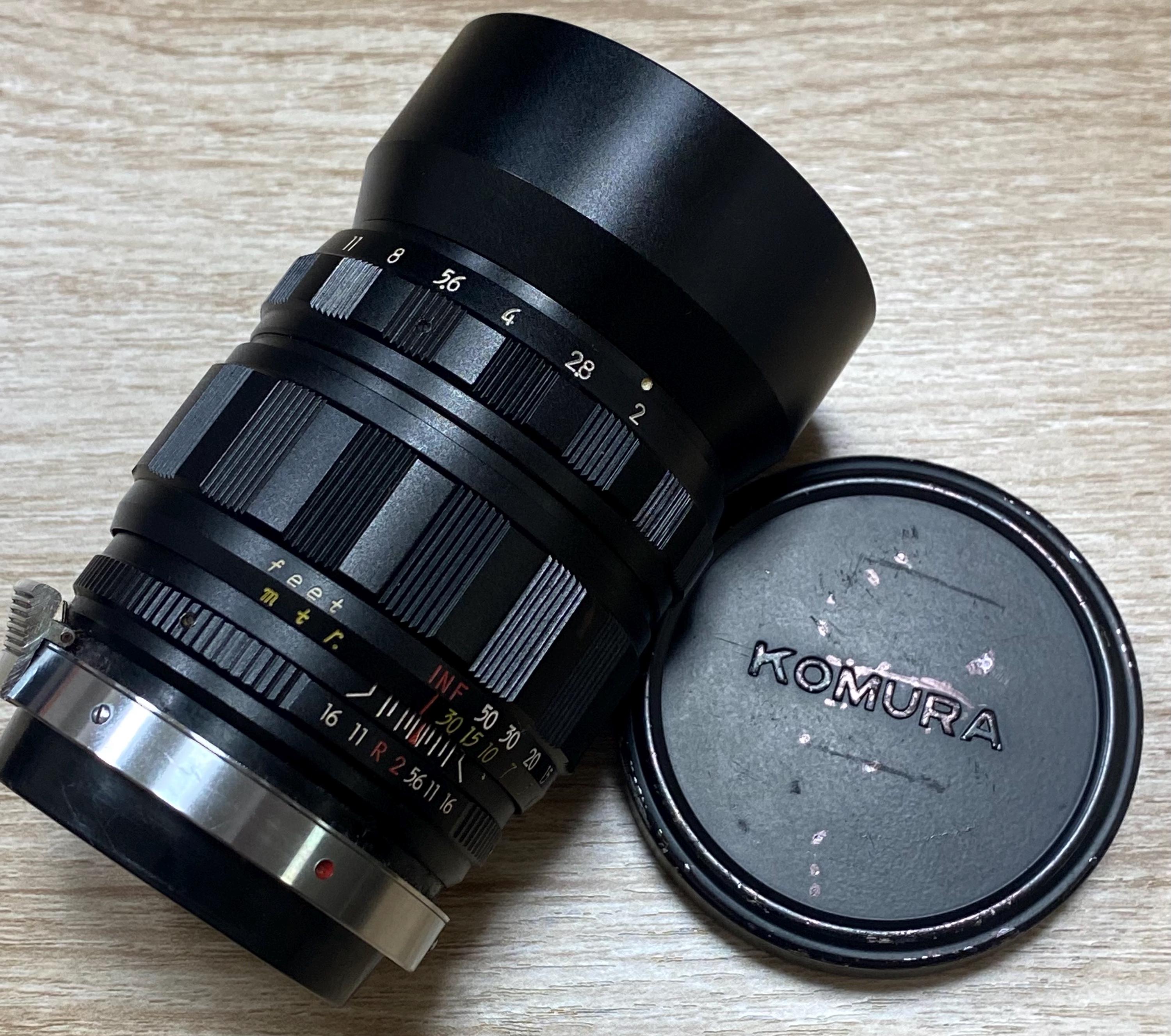 レア？　KOMURA 105mm f2 Nikon Fマウント クムラ 105mm f2 ニコンSレンジファインダーマウント レア - Etsy 日本
