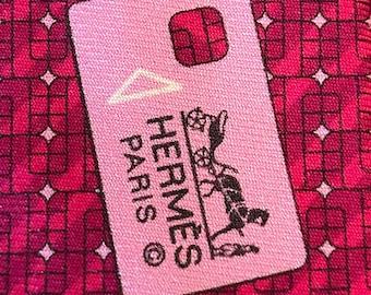 HERMES 6267 EA レッド「馬」100%シルクネクタイ 新品箱入り タグ付き