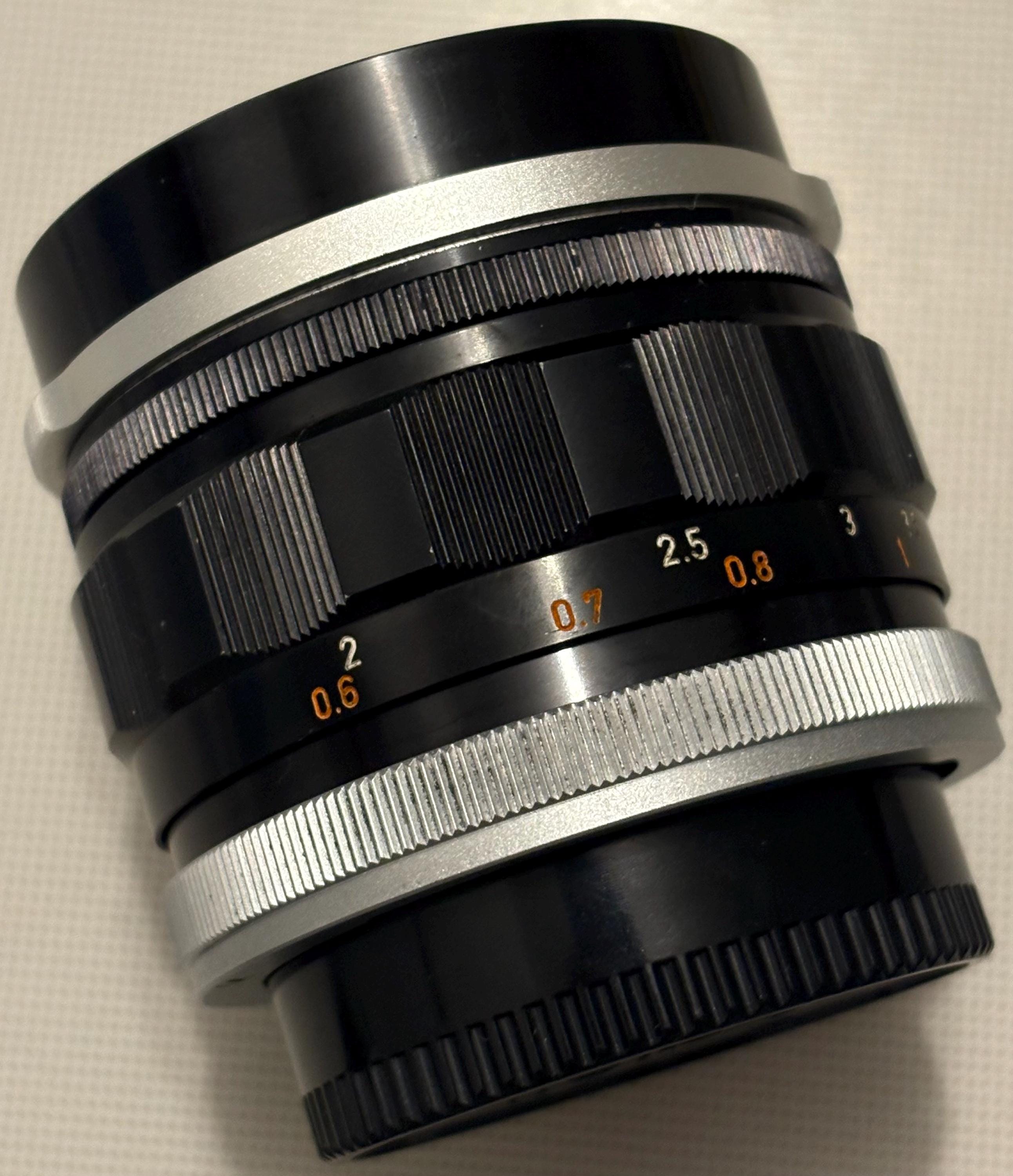 Canon FL 58 mm f/1.2 レンズ FL FD マウント 92% の状態、黄ばみなし