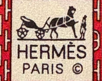 HERMES Red H 045609 MA 100% Silk Tie Brand new without tags