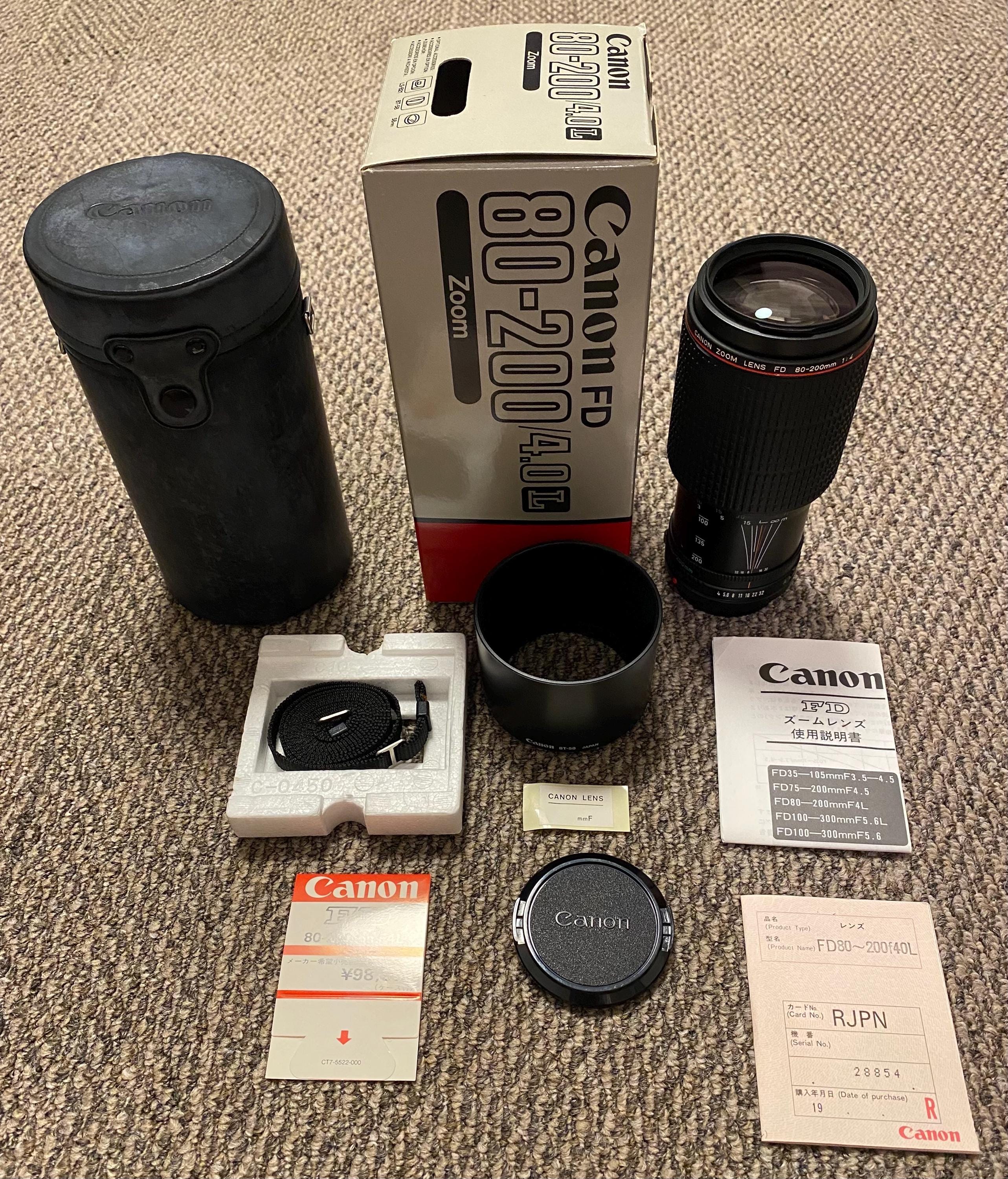 Canon 80 200mm lens - Etsy 日本