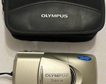 Olympus Stylus 105 38-105 Zoom 98% Condition All Weather Fully Film Tested