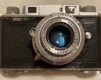 コニカIII ビンテージレンジファインダーカメラ、完全オーバーホール