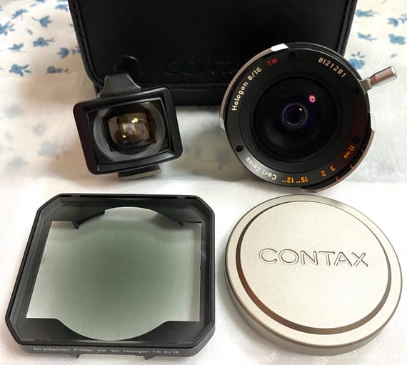CARL ZEISS 16MM F8 HOLOGON T* FOR CONTAX G #542 | eBay Contax Carl