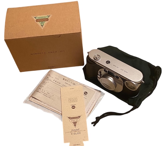 MINOLTA PROD 20's boxed Minolta Limited PROD 💥Unused IN JAPAN
