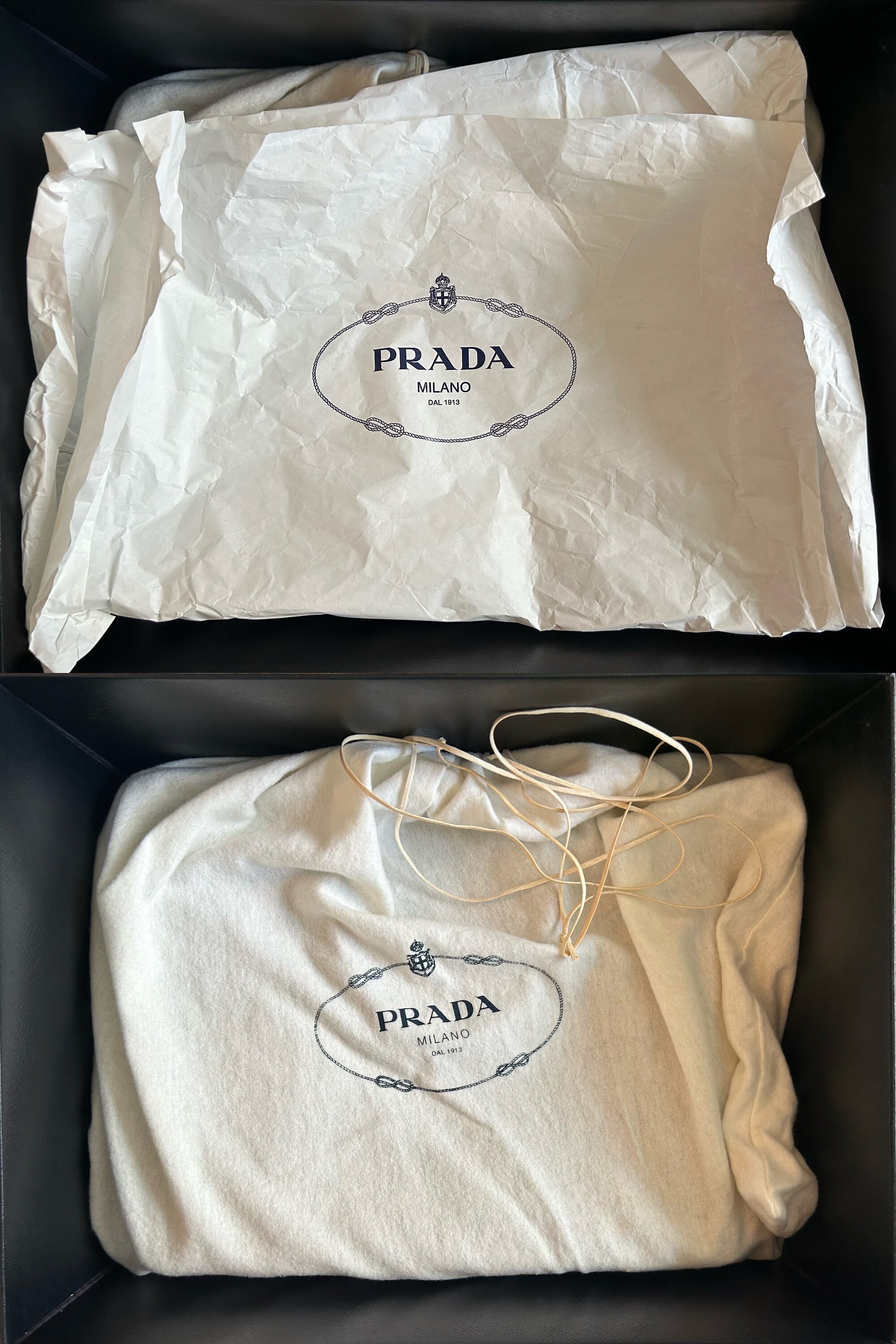 Prada cartella bag hotsell